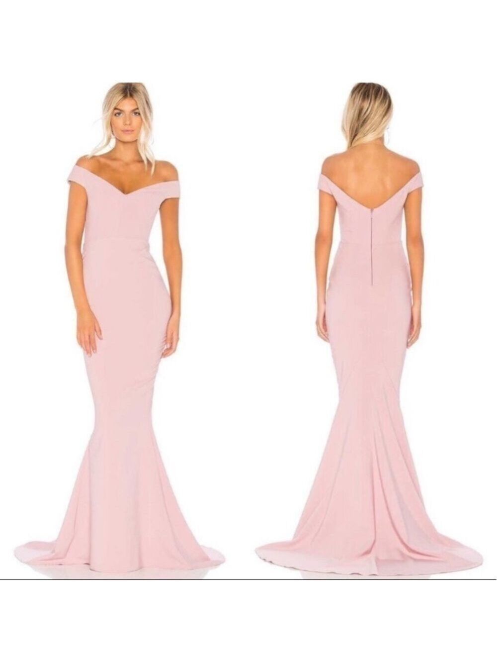 Nookie x Revolve Allure Maxi Gown in Dusty Rose